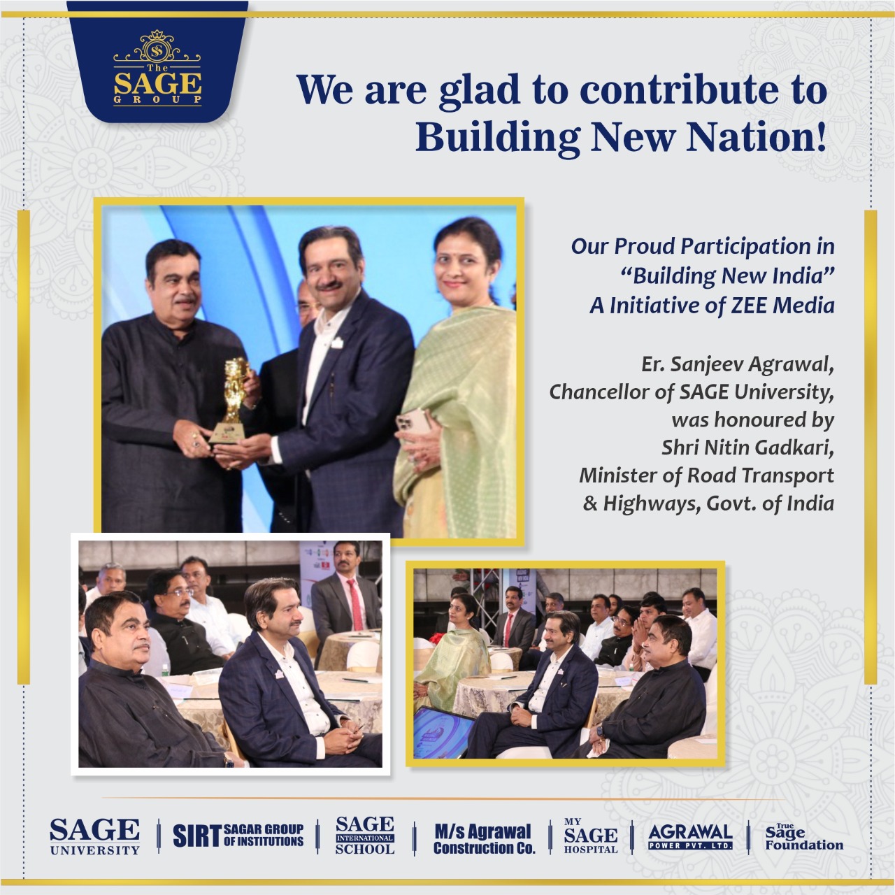 Building New India - A Initiative of ZEE Media                                                              
                                                            