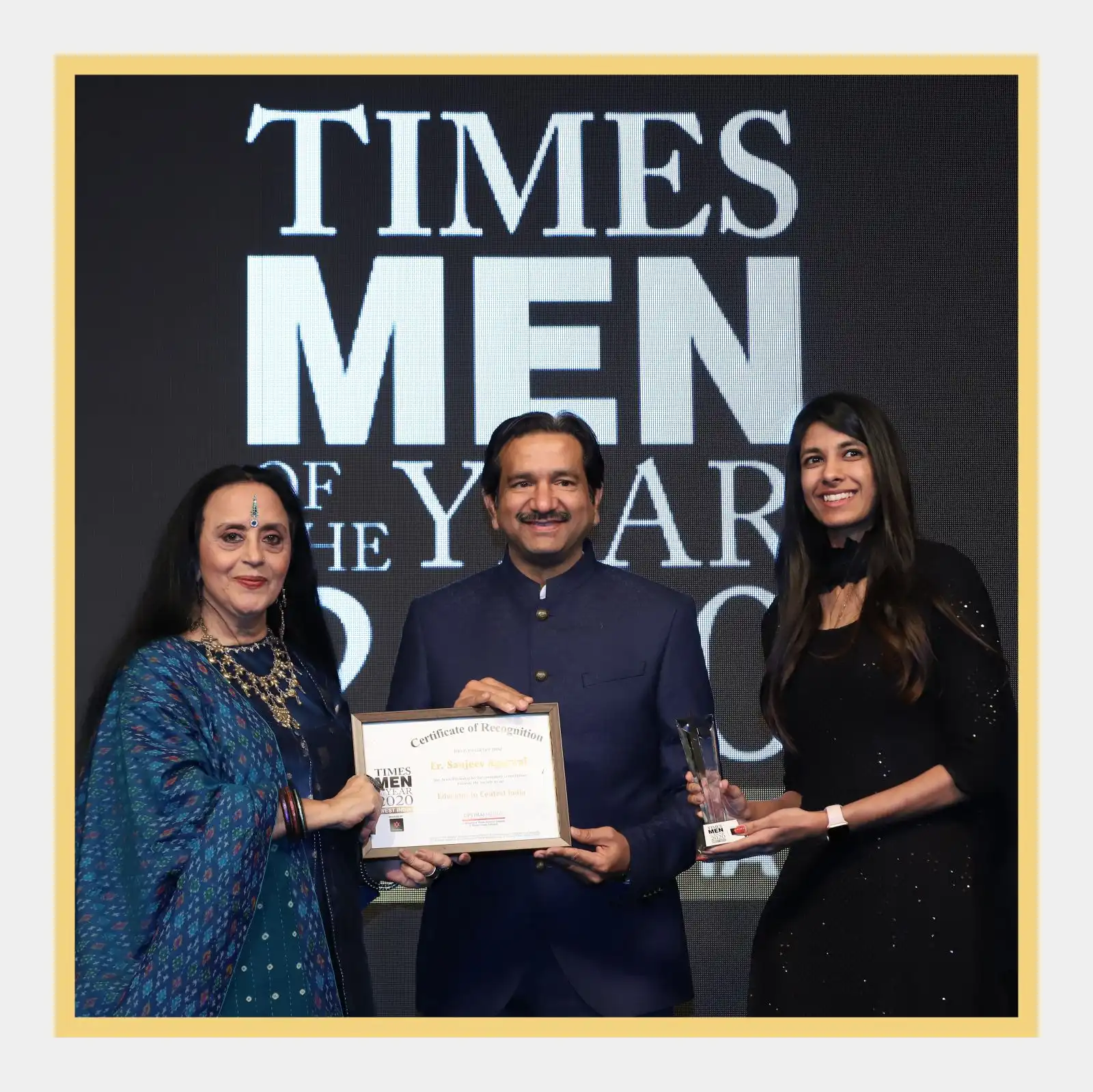 Times Men of the Year 2020 Award                                                                
                                                            