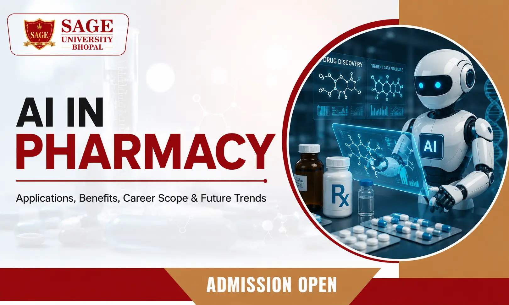 AI in Pharmacy: Applications, Benefits, Career Scope & Future Trends