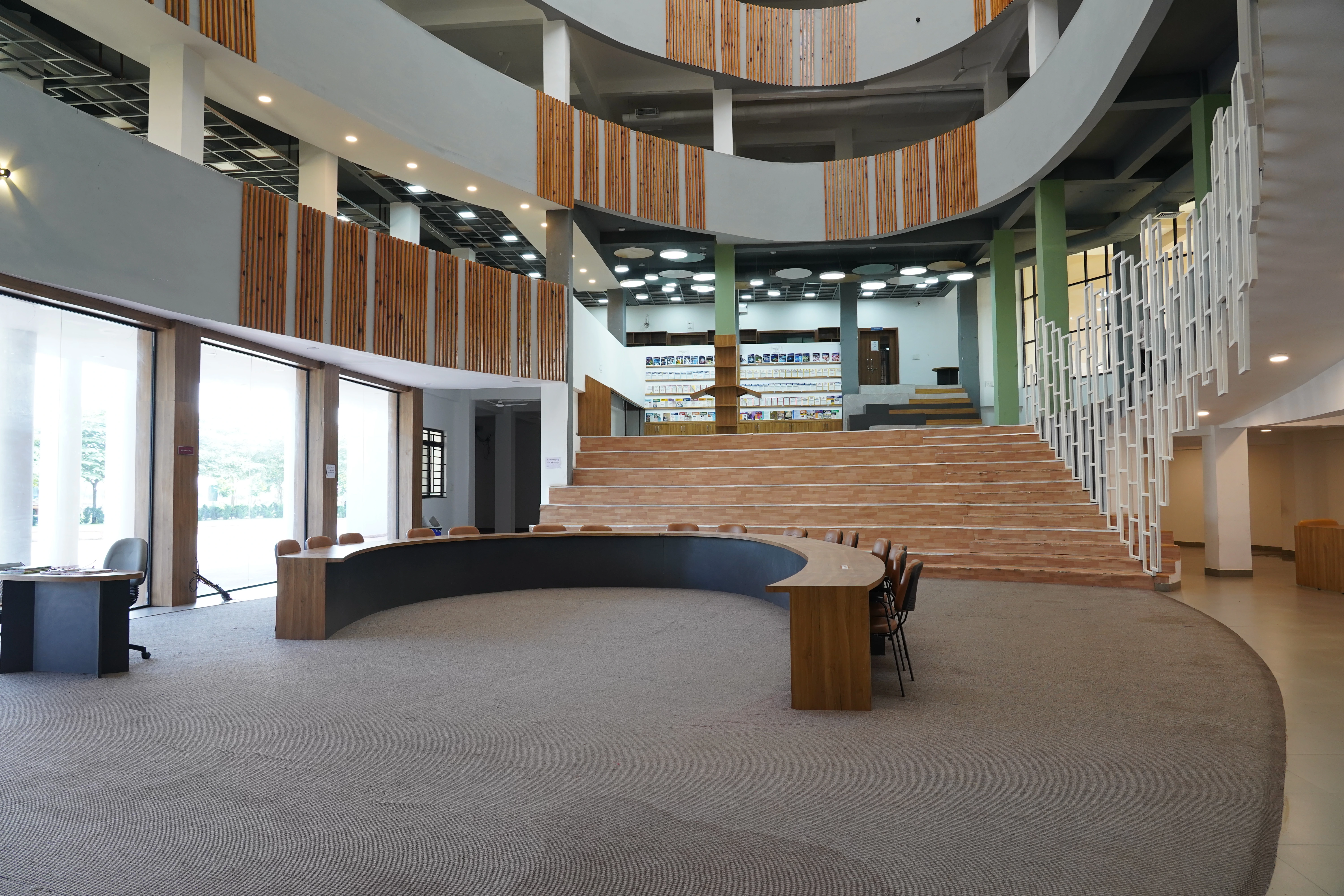 SAGE CENTRAL LIBRARY Sitting area