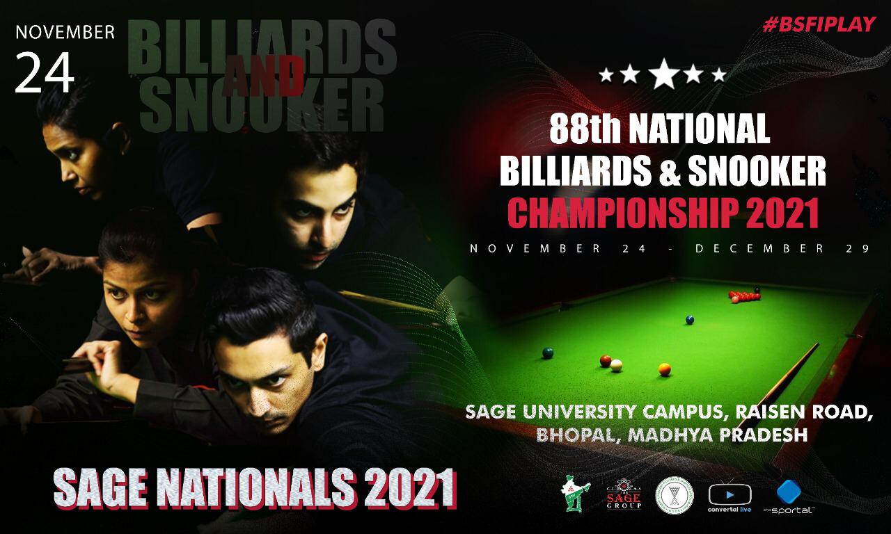 88th SAGE National Billiards and Snooker Championship 2021